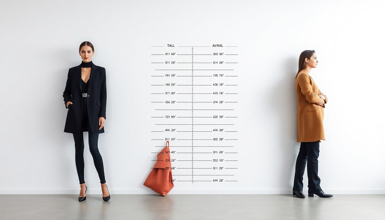 同世代の高身長モデルとの比較