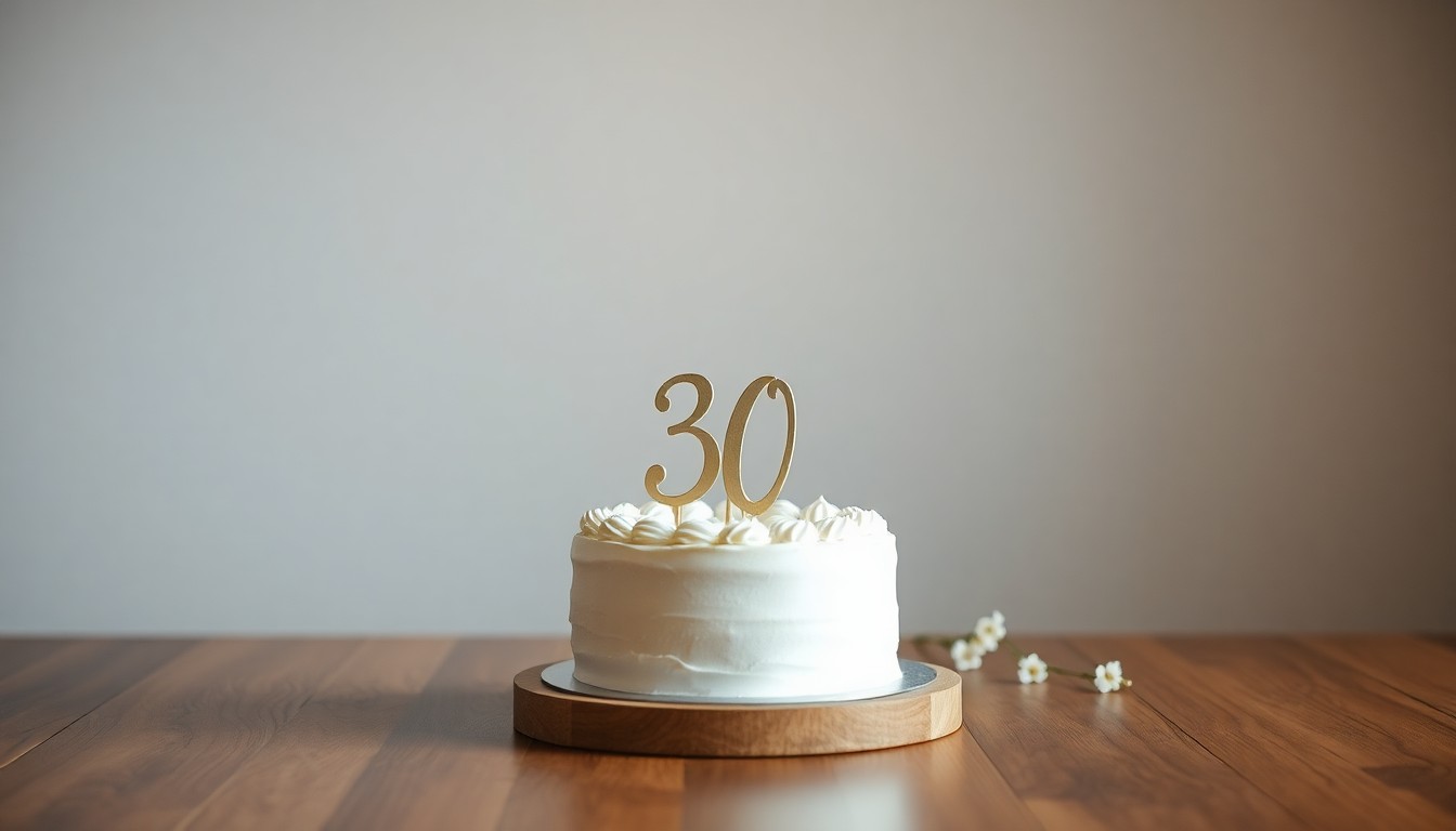 30歳の誕生日での反響と祝福の声