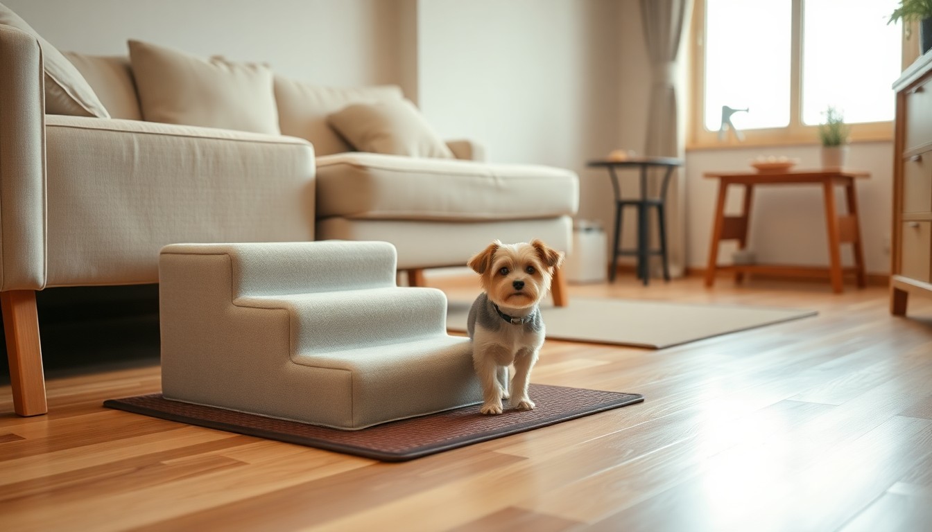 愛犬チャイちゃんのための優しい工夫