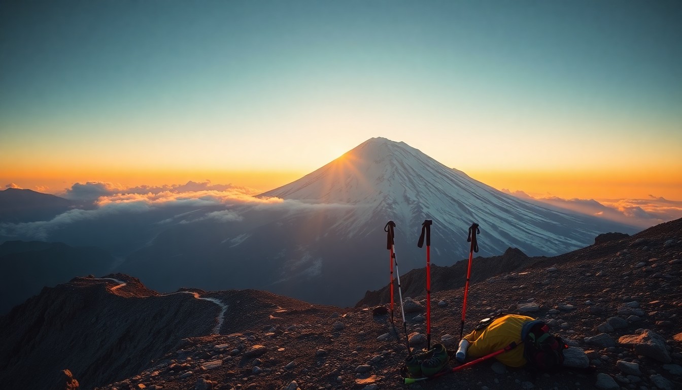 堀内敬子が53歳で富士山登頂に挑戦